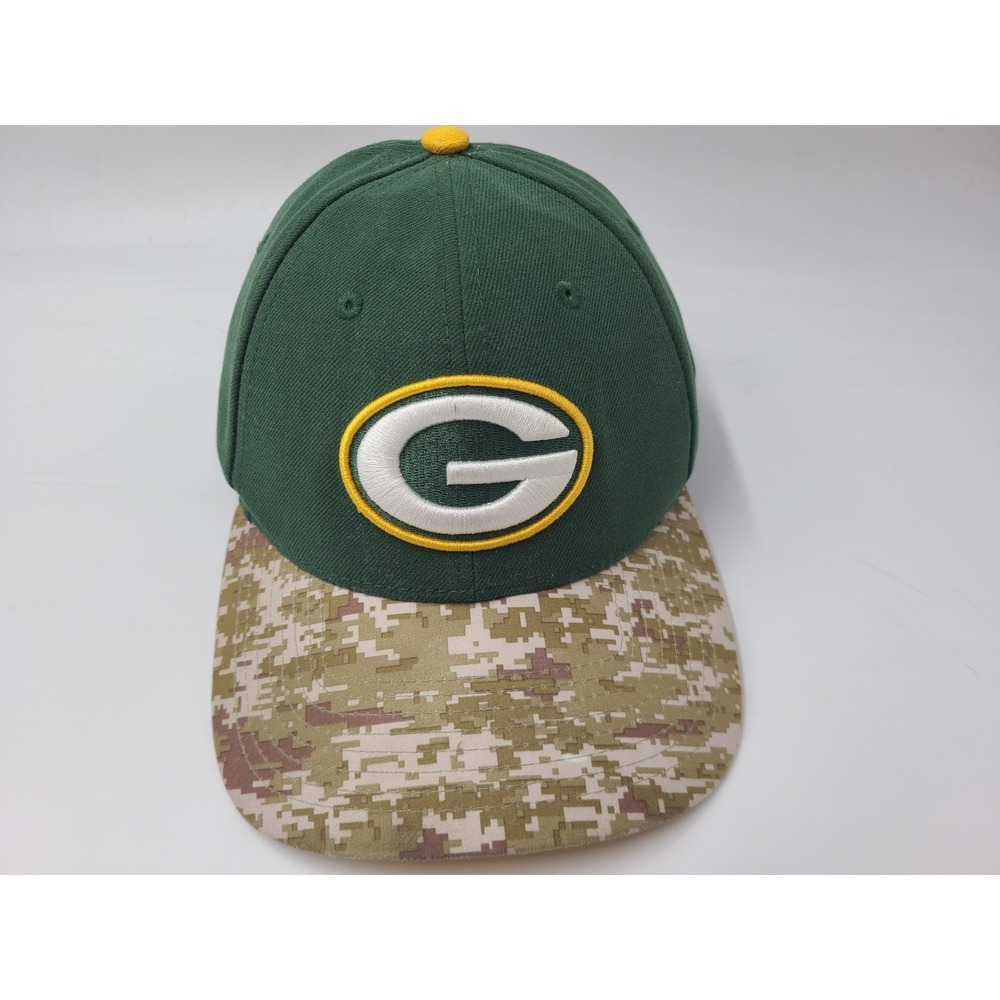 Green Bay Packers Camo Breast Cancer Awareness New Era 9Forty Adjustable Hat Cap